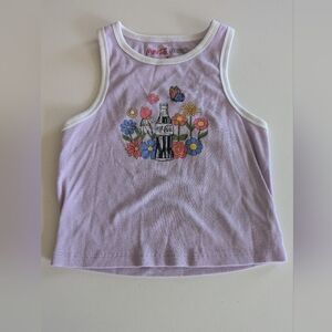 Coca-Cola® by Aéropostale Flower Bottle High-Neck Cropped Tank Small